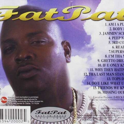 Rapper Fat Pat's 'Ghetto Dreams' was released today in 1998