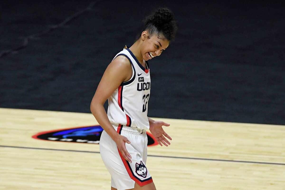 UConn junior Evina Westbrook is the glue that keeps the Huskies together according to her teammates. Paige Bueckers calls Westbrook UConn’s MVP.