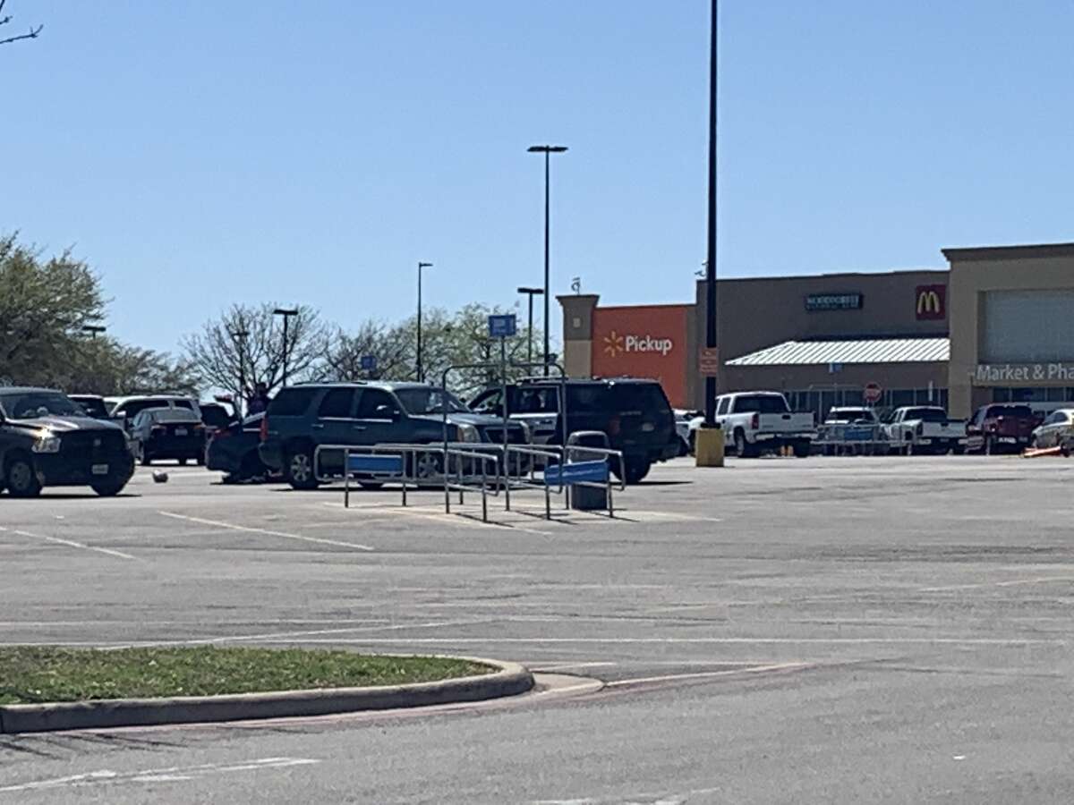 A Northwest Side Walmart was evacuated Thursday after two juveniles allegedly connected to a nearby shooting ran into the store, San Antonio police said.