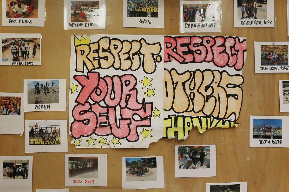 “Respect” is the message at the recreation center.