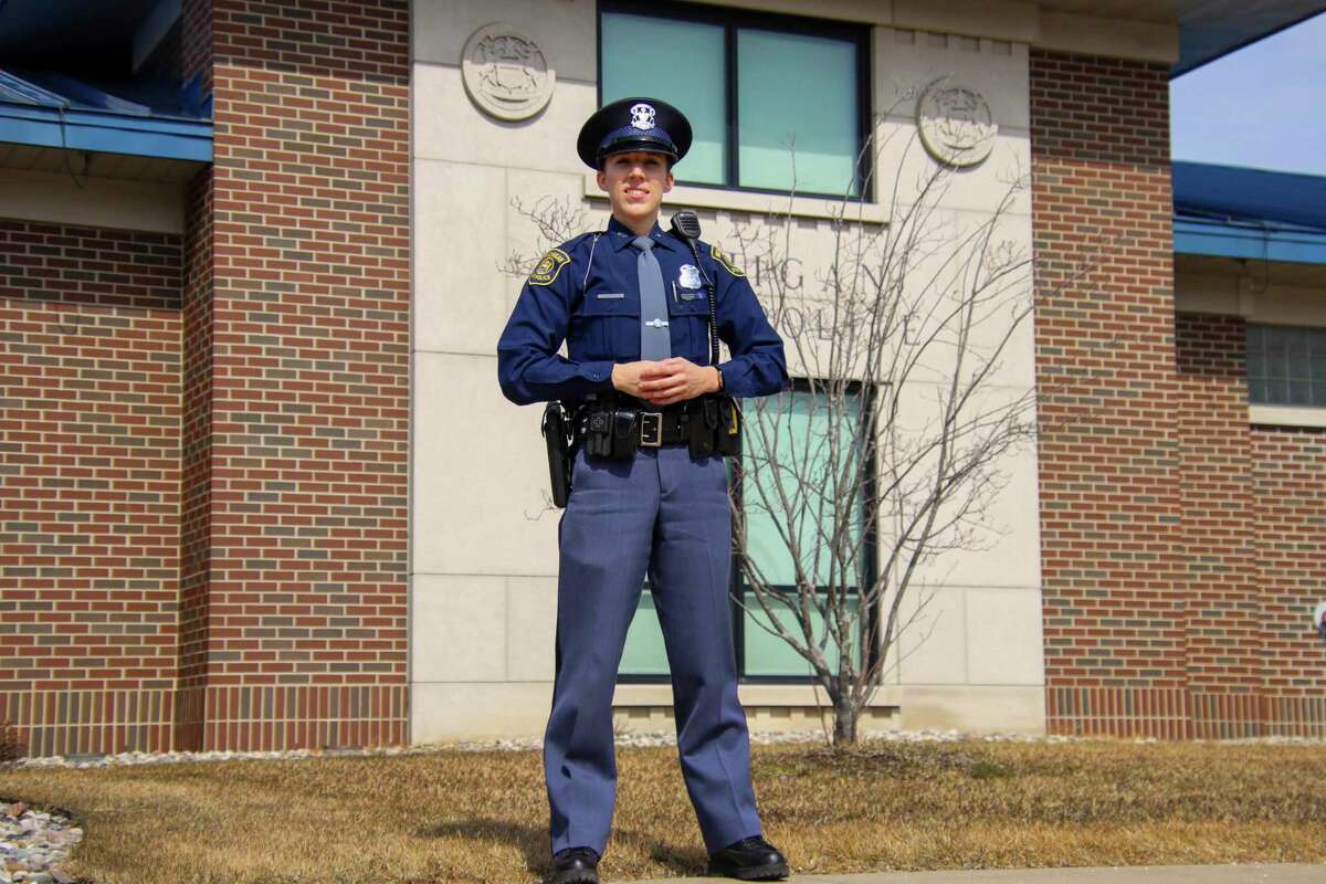 Laker Schools alumna Taryn Wessels graduated the 138th Michigan State Police Trooper Recruit School earlier this month and is now stationed at the MSP Tri-Cities Post. (Scott Nunn/Huron Daily Tribune)