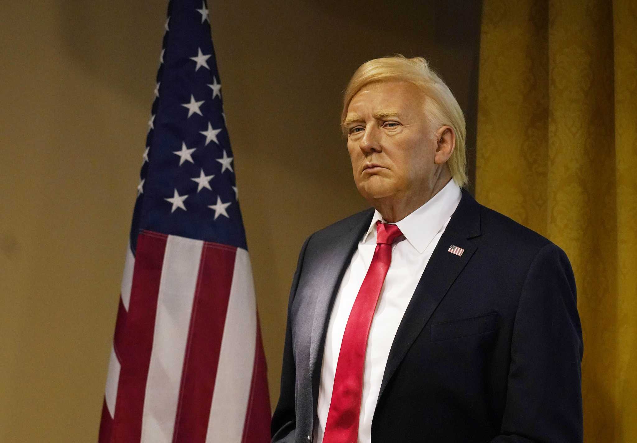Trump Wax Statue Removed Because People Keep Punching It in Museum