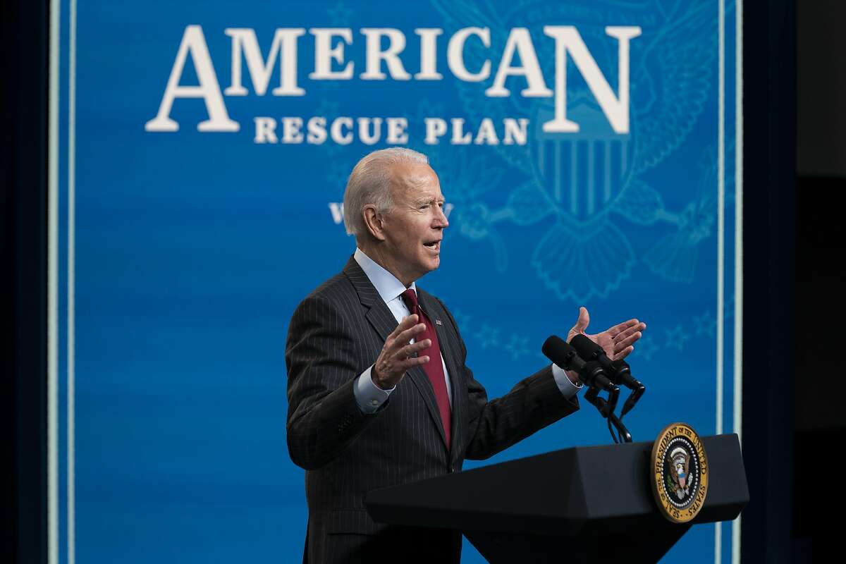 President Biden speaks about the Paycheck Protection Program at the White House last month.