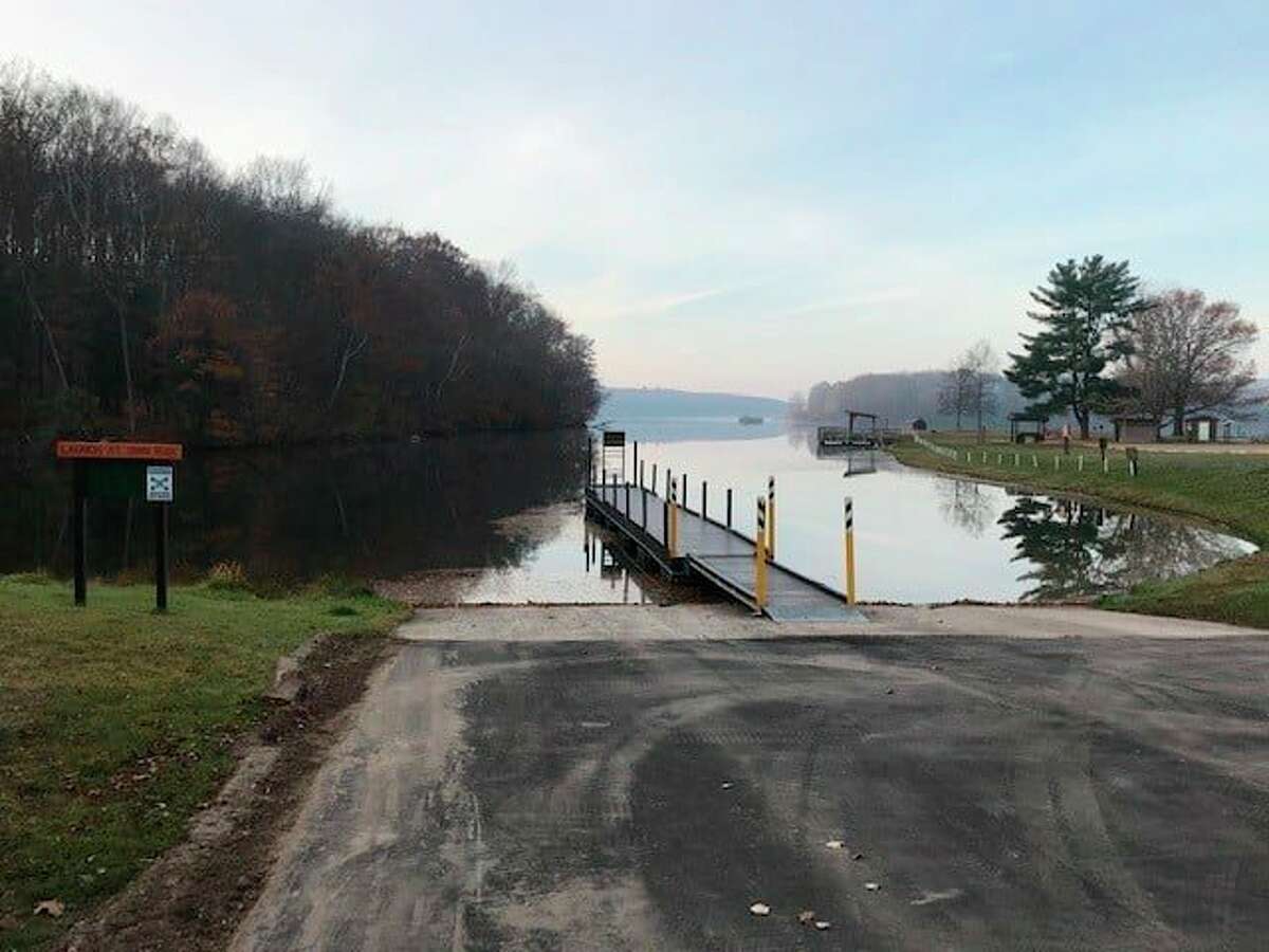 The Mecosta County parks commission is applying for a DNR grant to help fund an improvement project at the Shallow Water Channel Access area in Brower Park. Work is tentatively schedule to begin in 2022. (Photo courtesy of Mecosta County Parks Commission)