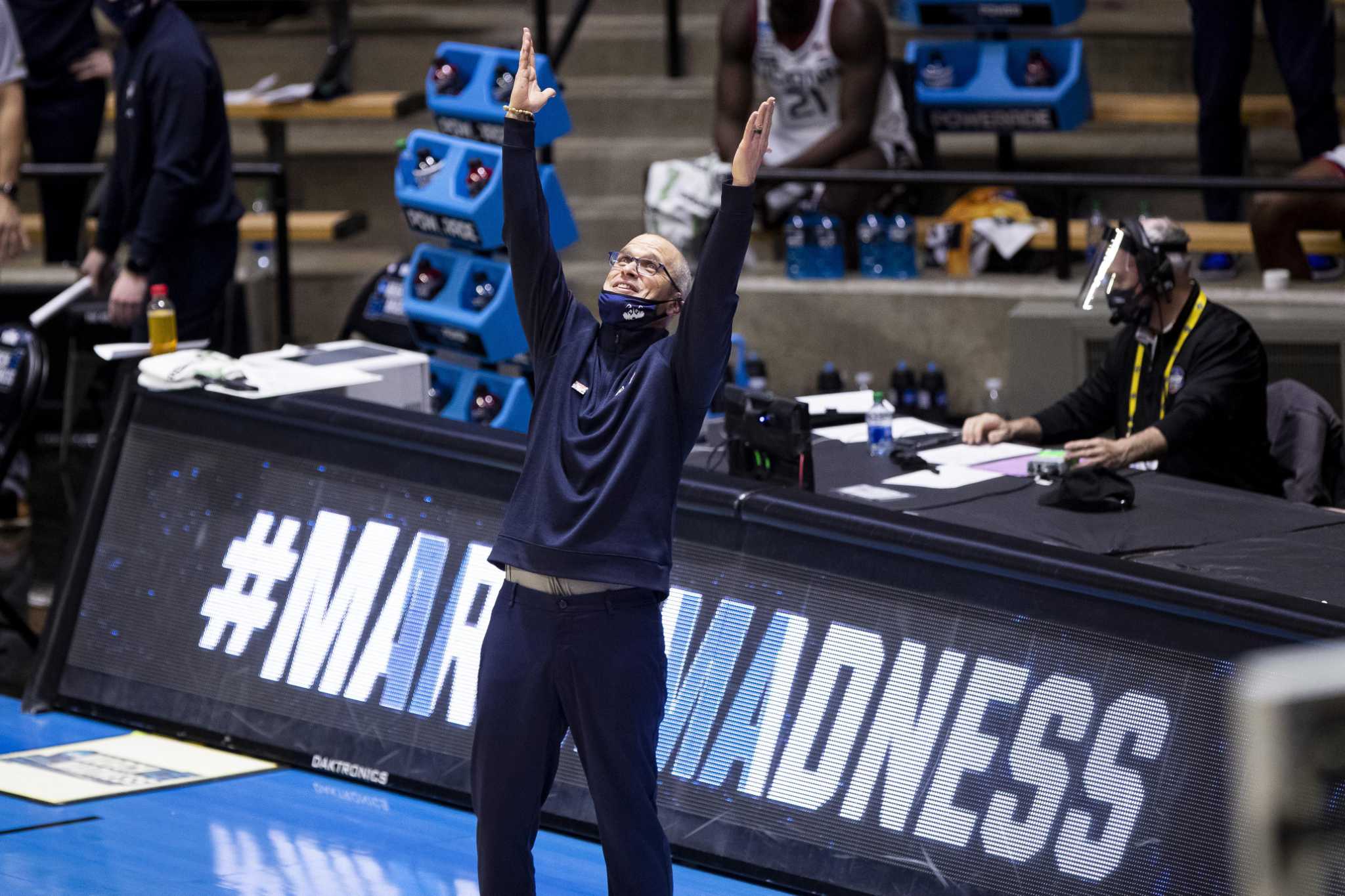 Uconn s coaching staff excited for return of live recruiting it s