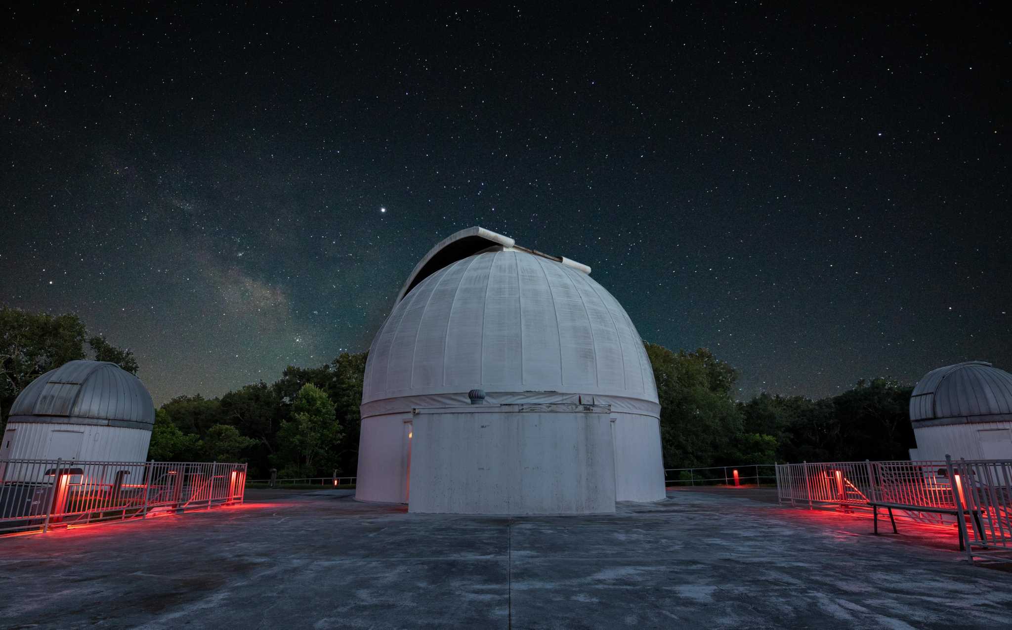 Houston S George Observatory Reopens In Brazos Bend State Park After Two Year Renovation
