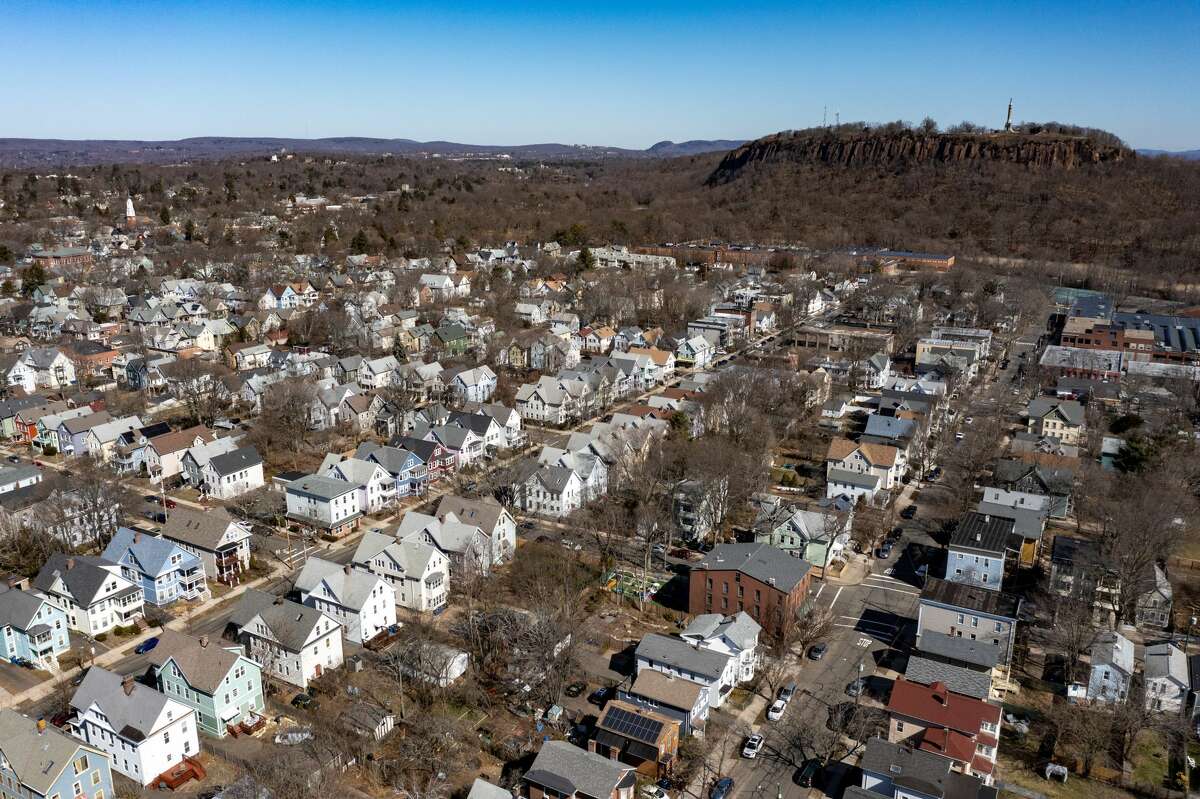 Drone photos show New Haven neighborhoods from above