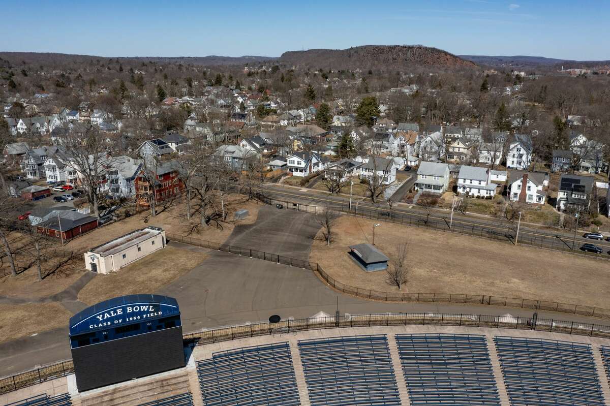 Drone photos show New Haven neighborhoods from above