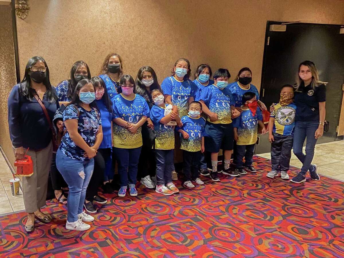 The Down Syndrome Association of Laredo hosted a movie date for about a dozen individuals and their families in honor of World Down Syndrome Day.