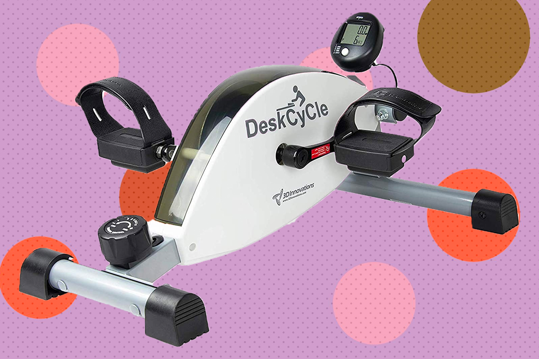 Get a workout while you work with this discounted DeskCycle