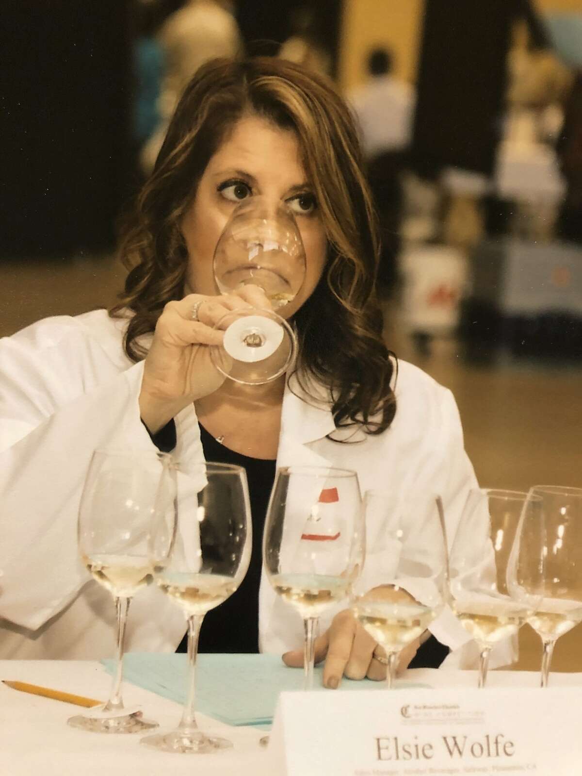 Judge Elsie Wolfe attends numerous industry events each year and is the sales manager of alcoholic beverages for Safeway’s Northern California division.