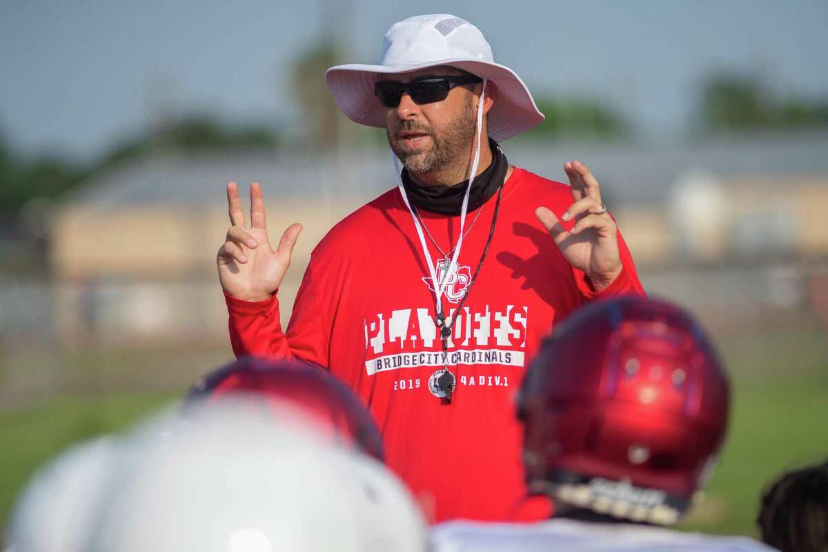 The Bridge City Cardinals practice to get ready for the 2020 season. Photo made on August 7, 2020. Fran Ruchalski/The Enterprise