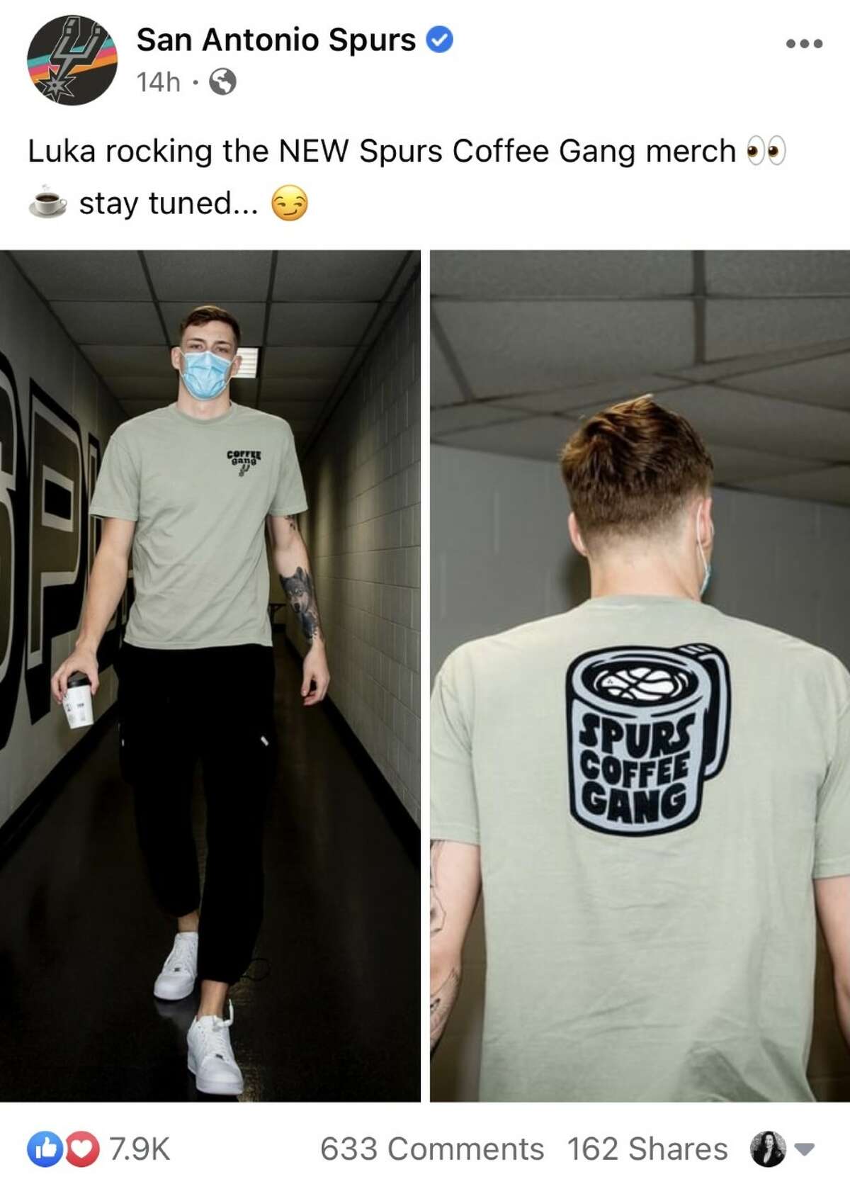 spurs coffee gang shirt