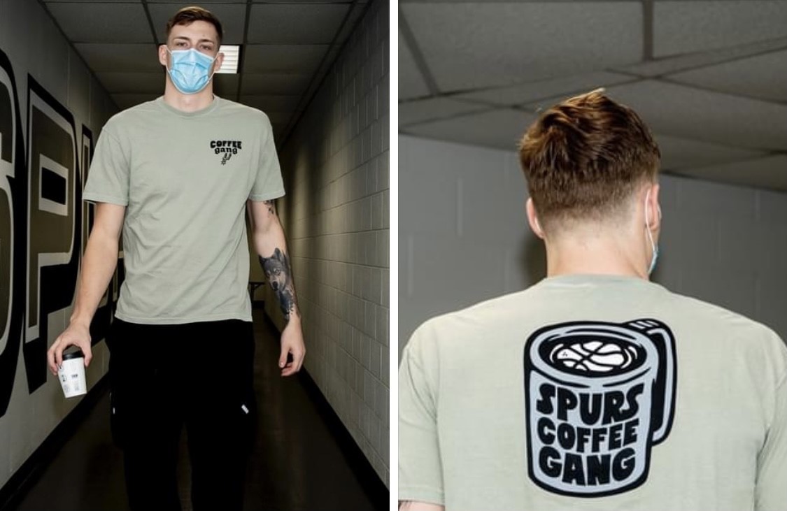 spurs coffee gang shirt