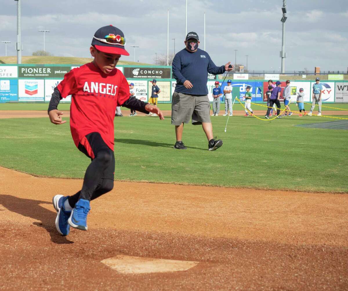 Scenes from MLB Pitch, Hit and Run Competition
