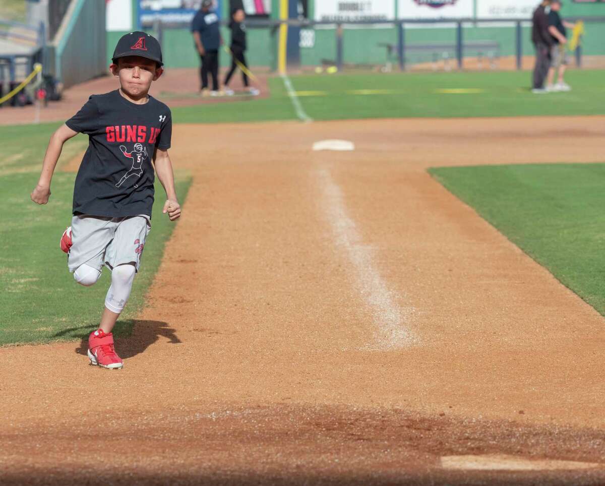 Scenes from MLB Pitch, Hit and Run Competition