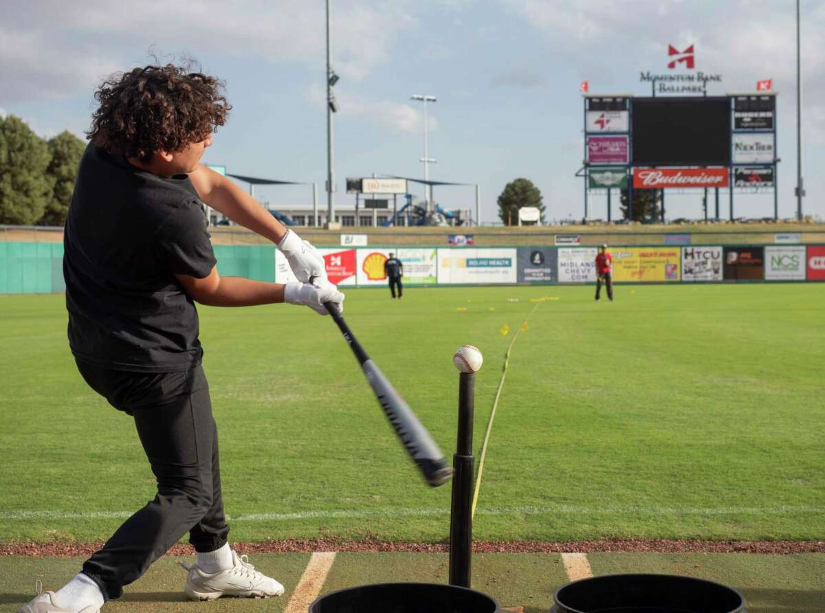 Scenes from MLB Pitch, Hit and Run Competition