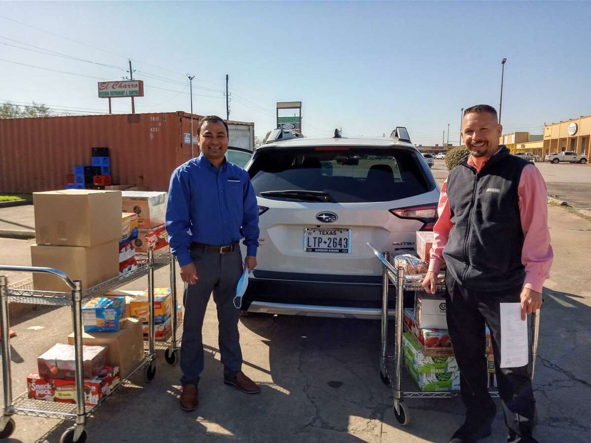 Cypress Fairbanks Association of Retired Educators held a book and food drive for Cypress Assistance Ministries, and other members of the community recently donated more.