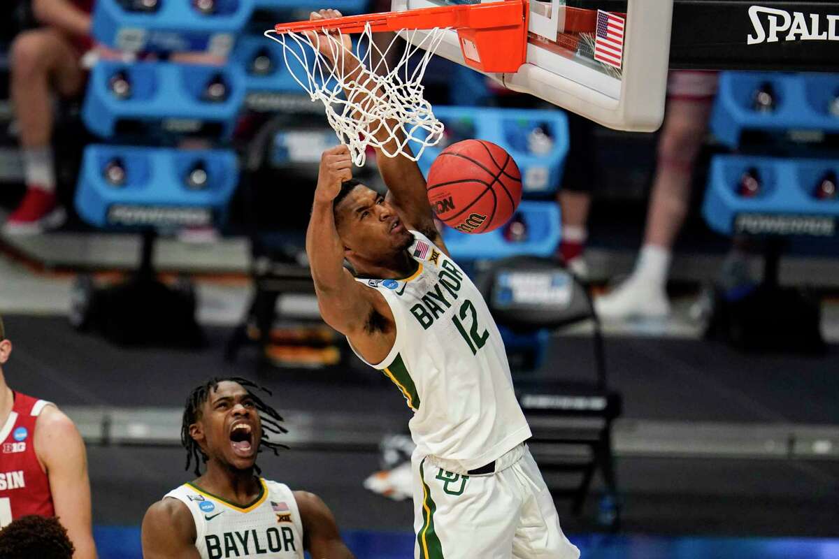 Baylor's Davion Mitchell, left, and Jared Butler started their careers at Southeastern Conference schools before transferring to Waco and becoming part of college basketball’s best backcourt.