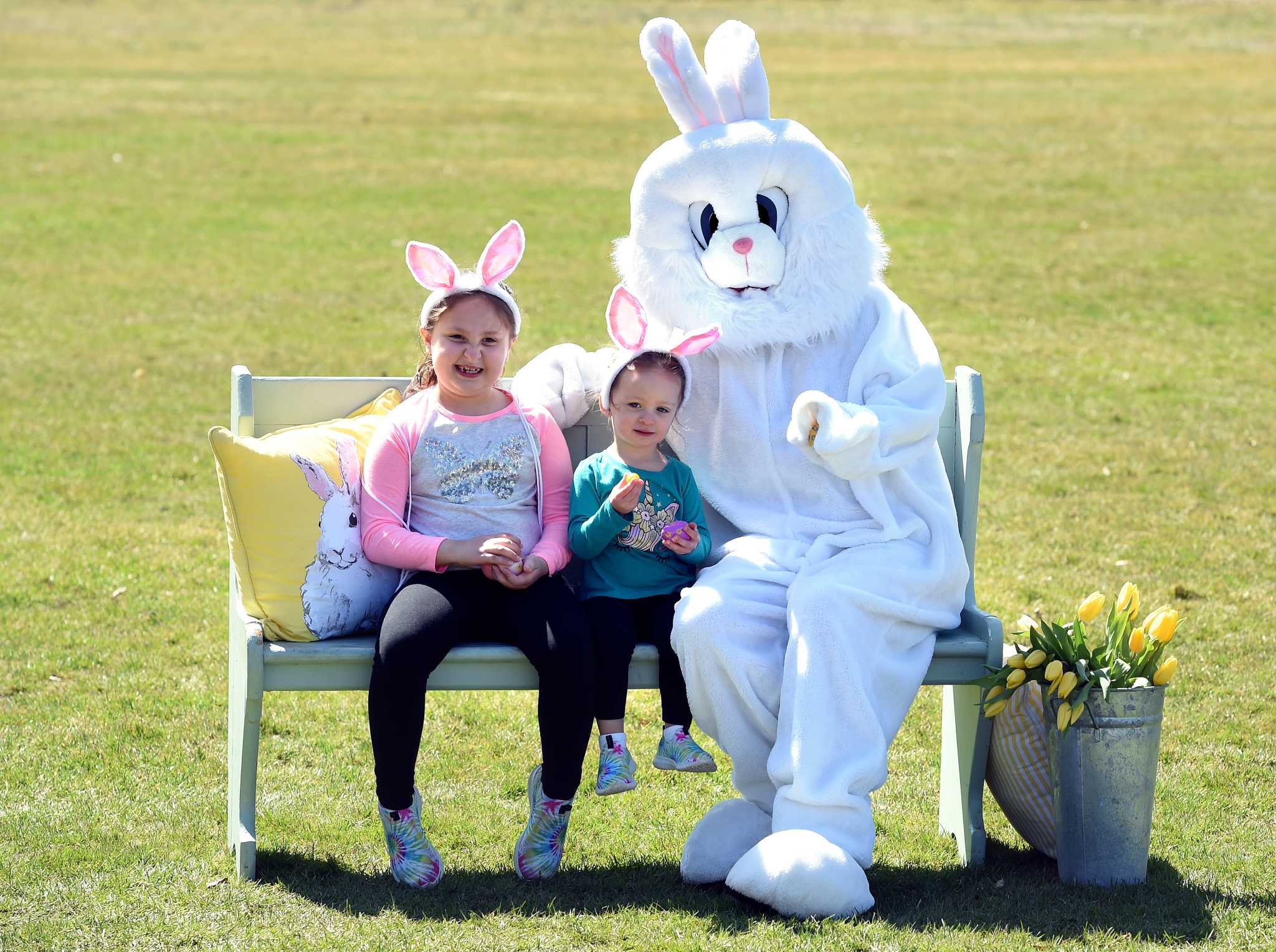 Easter Bunny Sighting at Westfarms' Bunnyville