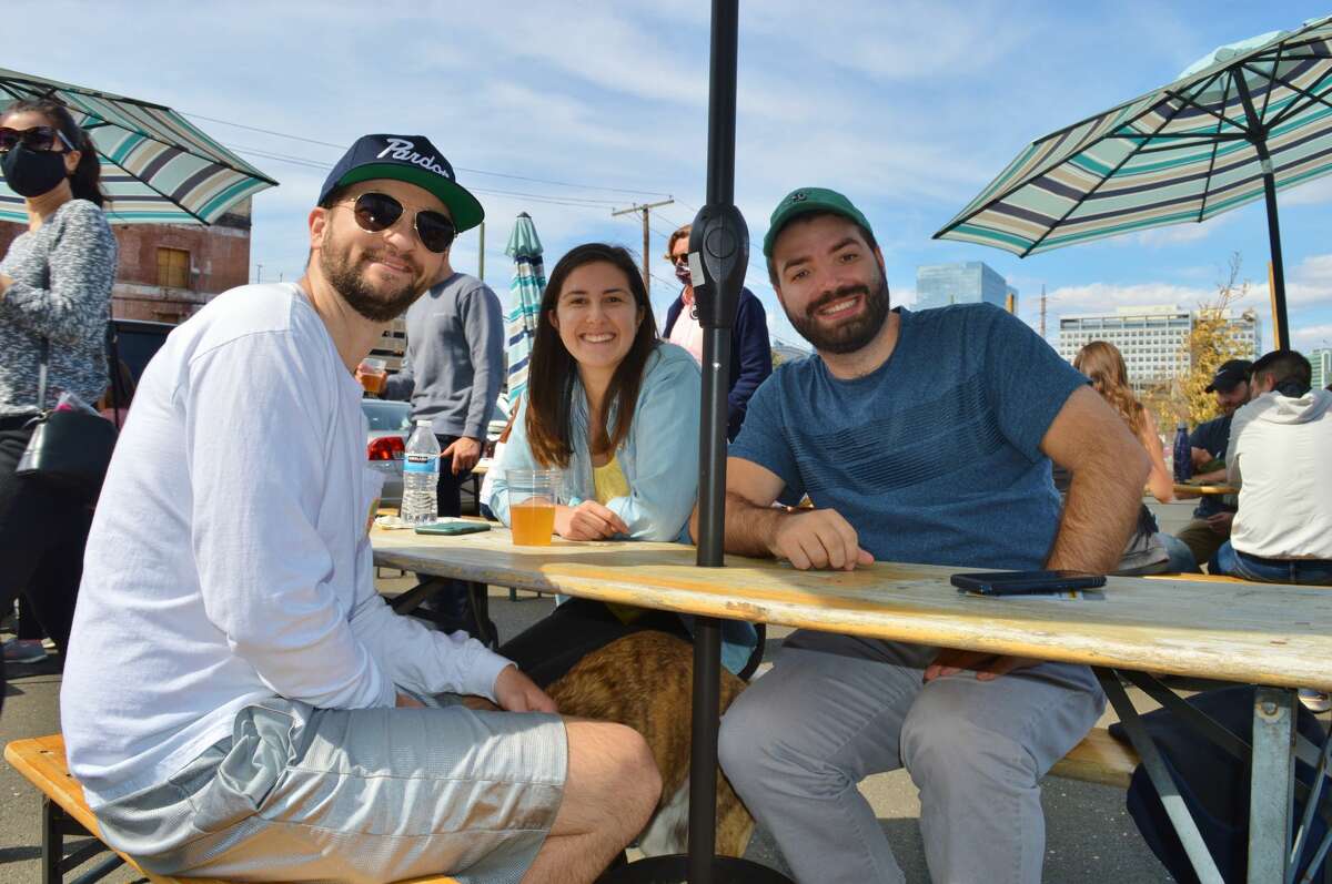 Were you SEEN enjoying the weather at Half Full Brewery’s Third Place in Stamford on March 27, 2021?