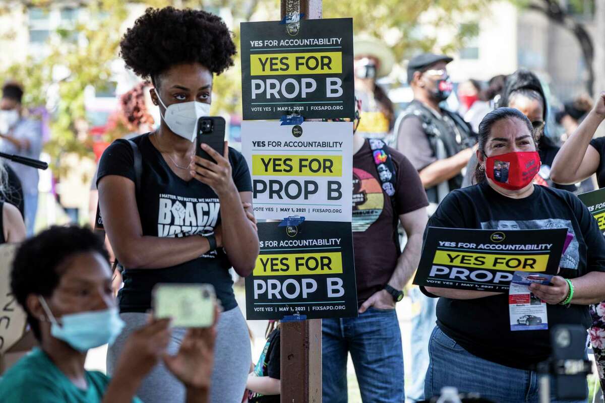 ‘Hold These Officers Accountable’ — Organizations Rally For Prop B