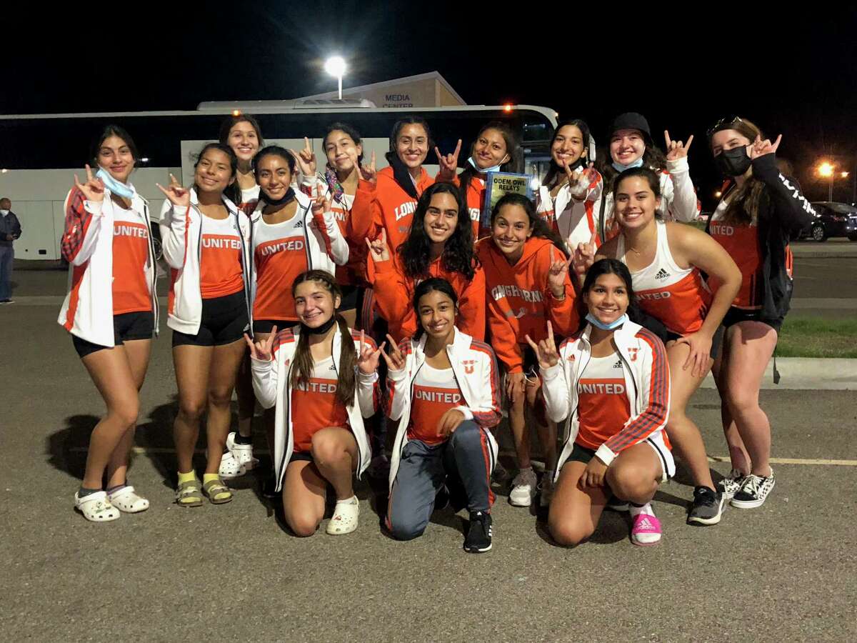 The United girls’ track team won the Odem Relays last Thursday.