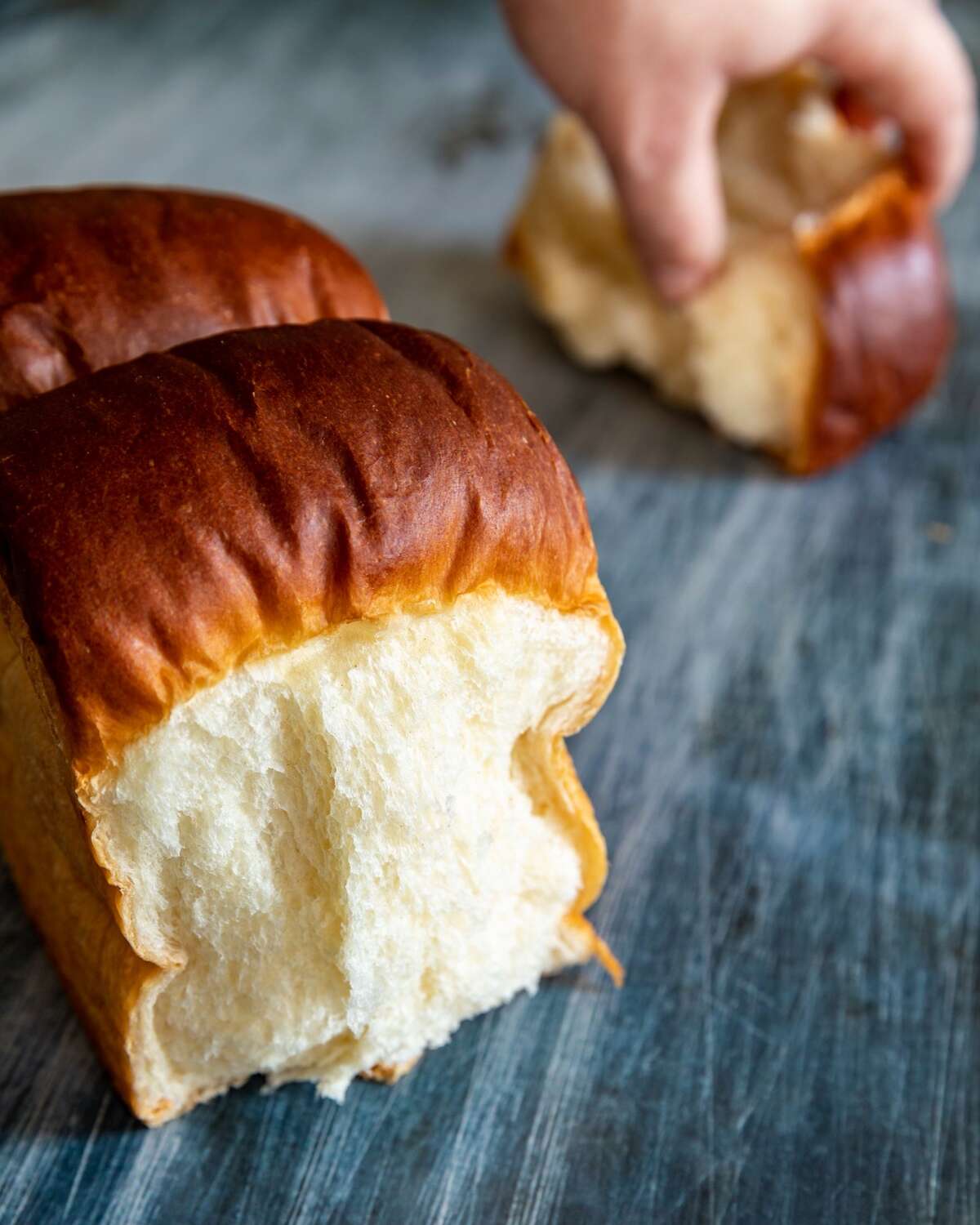 A soft loaf of milk bread, from Ppang Bakery, started by Sookyung Lee of Niskayuna.
