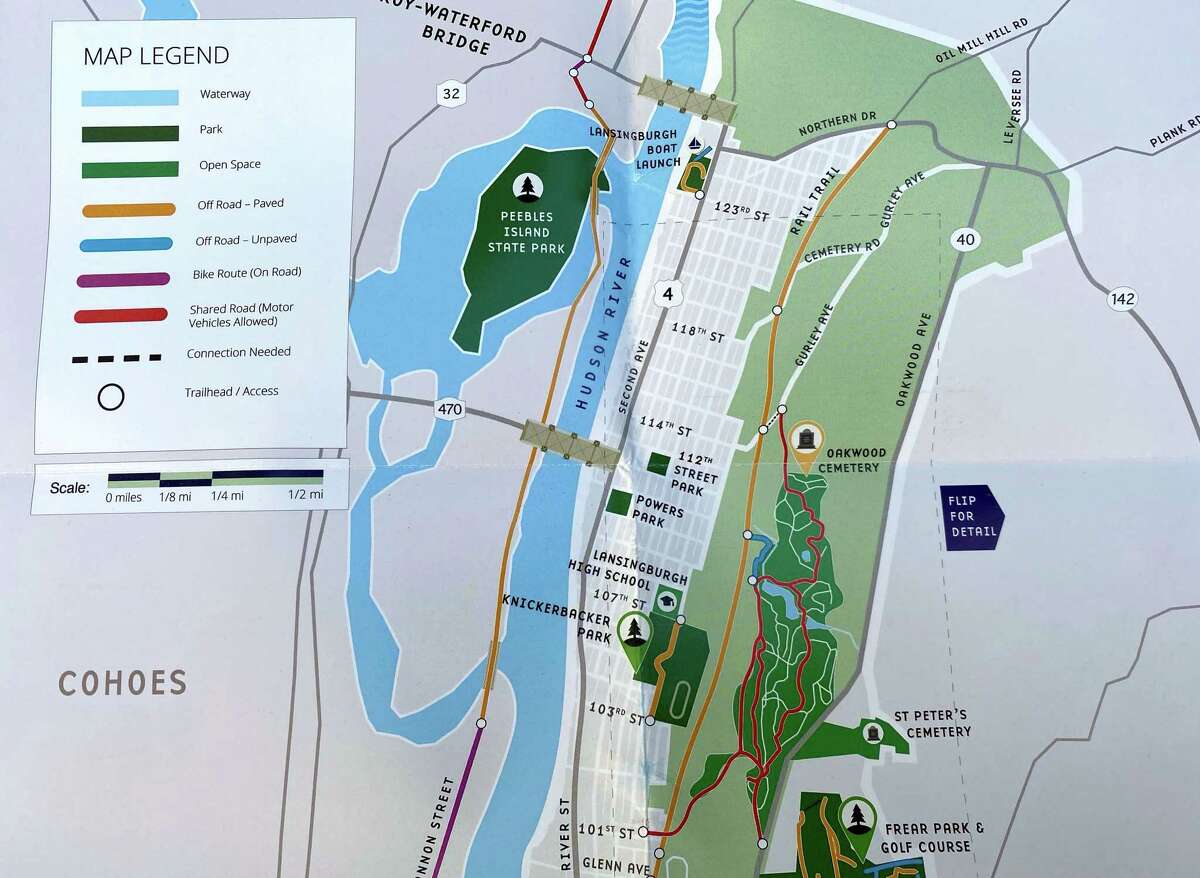 New map of Troy trails offers guide to adventures