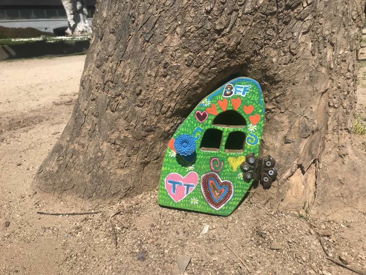 A new fairy door was installed in Golden Gate Park after one went missing earlier this month.