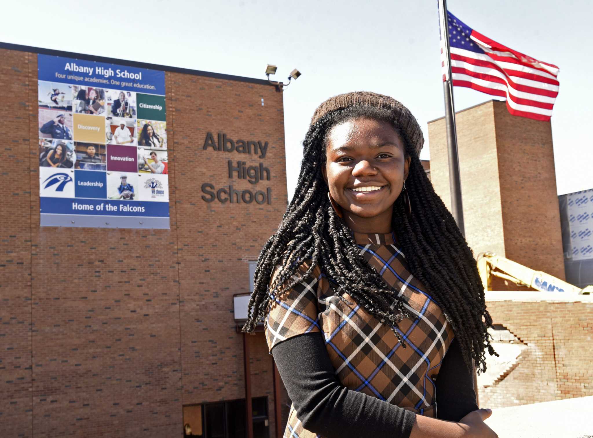 With humility and poise, Albany High's 2021 valedictorian shatters barriers  on way to top