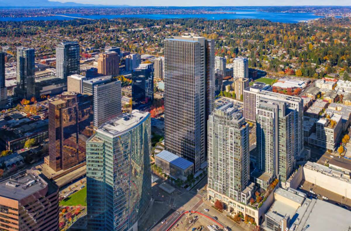 Construction on Amazon's Bellevue 600 office building begins