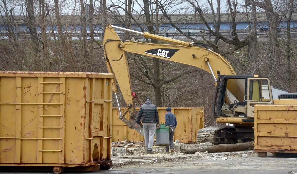 The old Bennigan's building, at 106 Federal Road, has been torn down to make way for a new 7-Eleven to be built there. Wednesday, March 31, 2021, in Danbury, Conn.