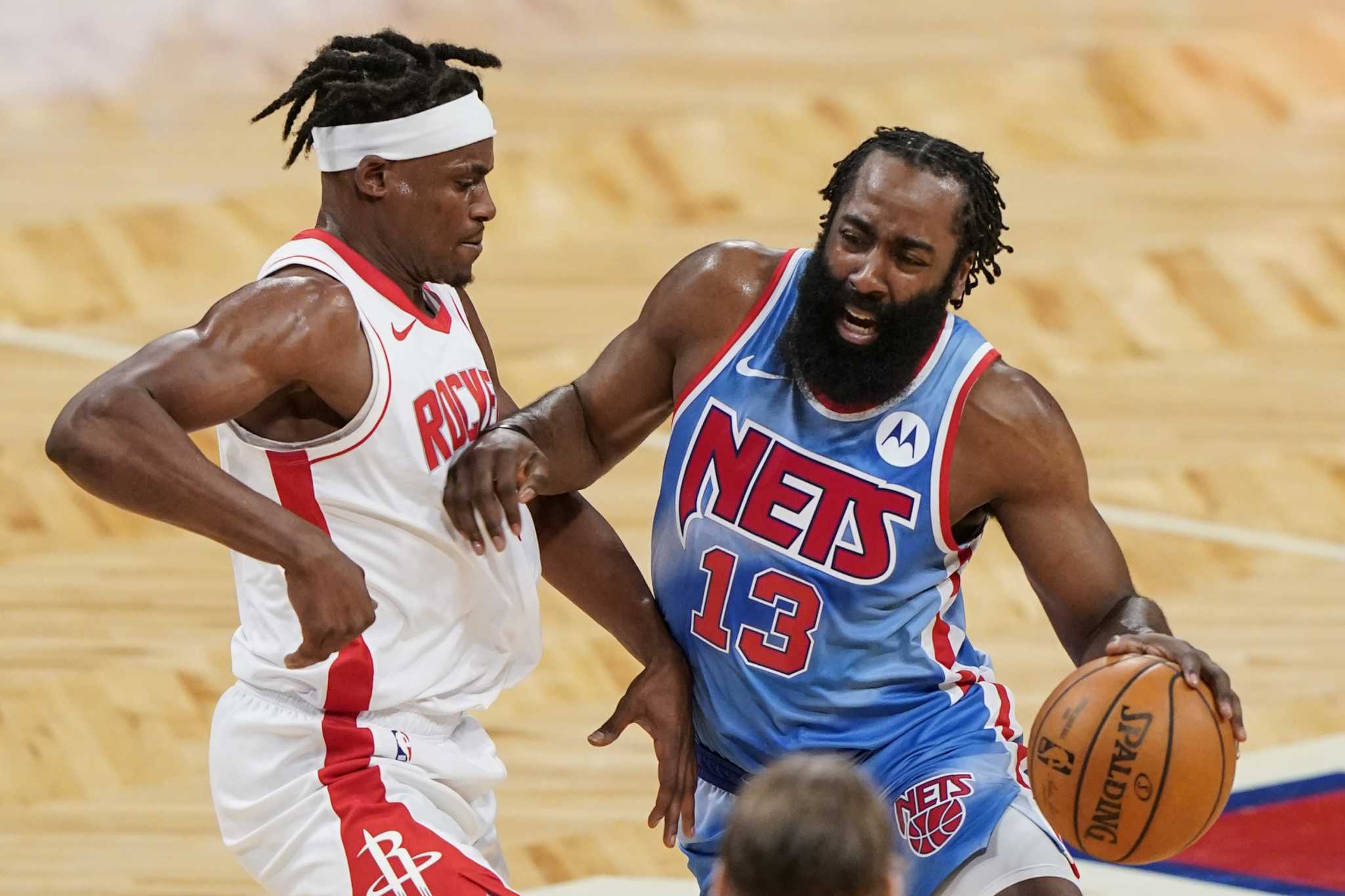 Rockets fall flat late, lose to James Harden, Nets - Houston Chronicle
