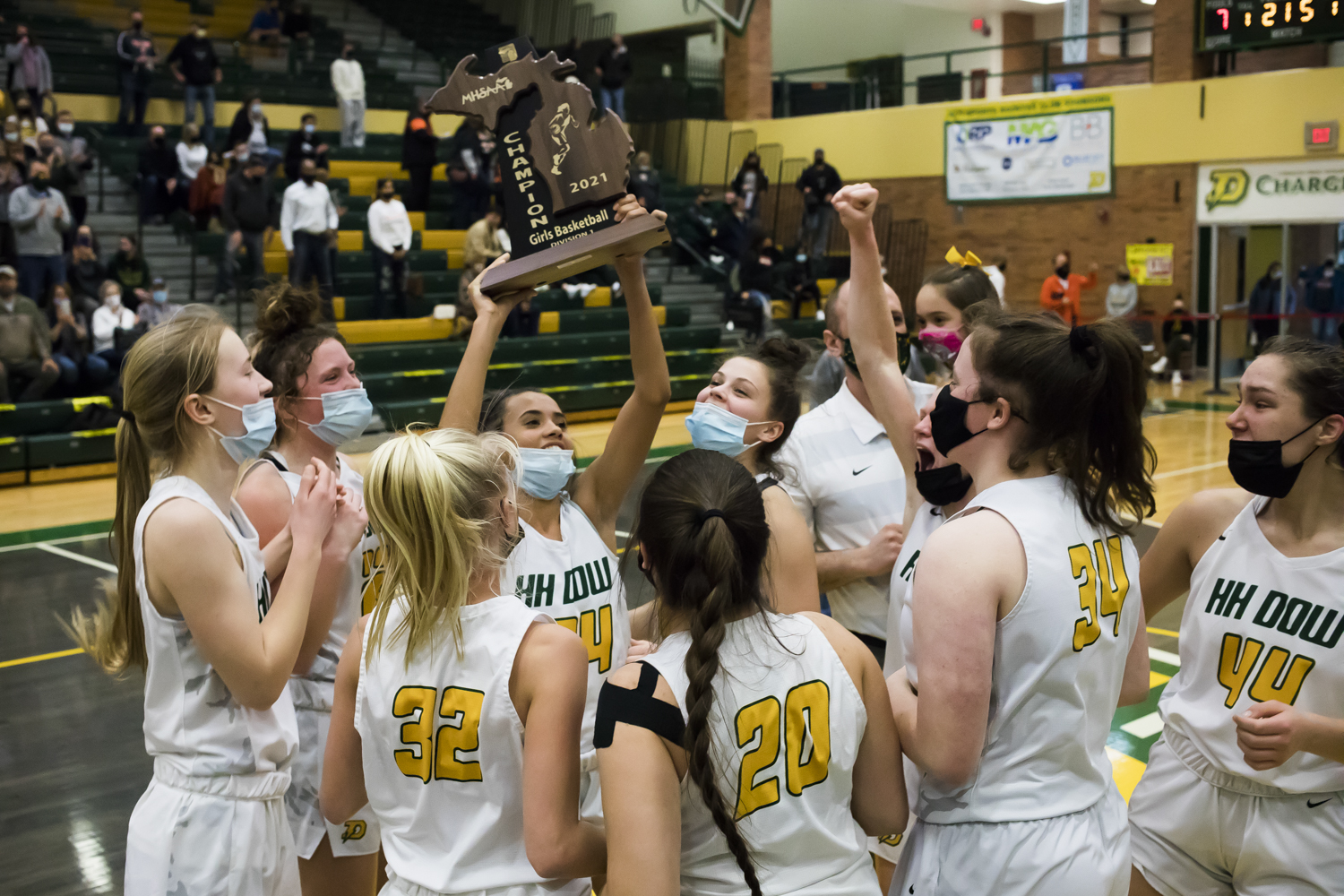 H. H. Dow High School vs. Flushing High School girls' basketball