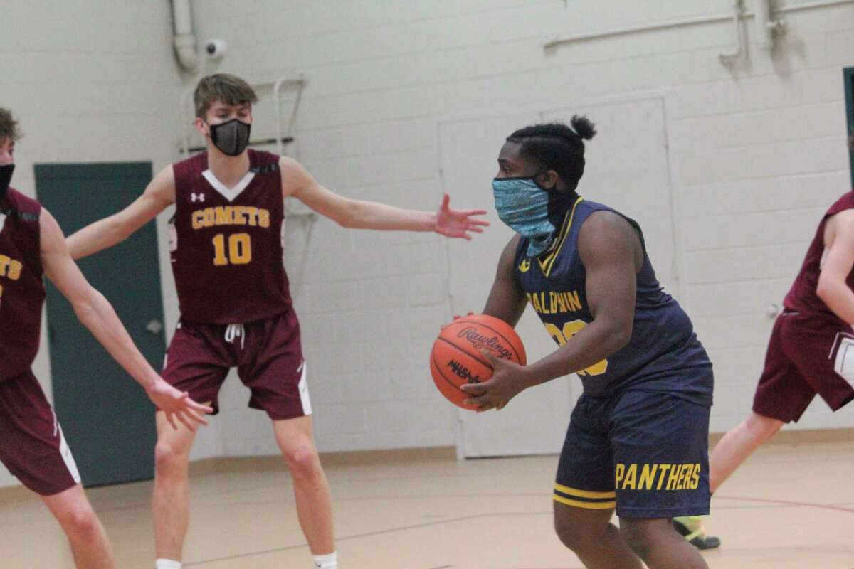 Baldwin's Chris Brown looks to make a play during district action last week. (Star file photo)