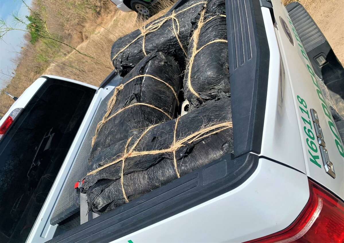 U.S. Border Patrol agents seized 292.6 pounds of marijuana by the west Laredo riverbanks. The contraband had an estimated street value of $234,080. The narcotics were turned over to the Drug Enforcement Administration.