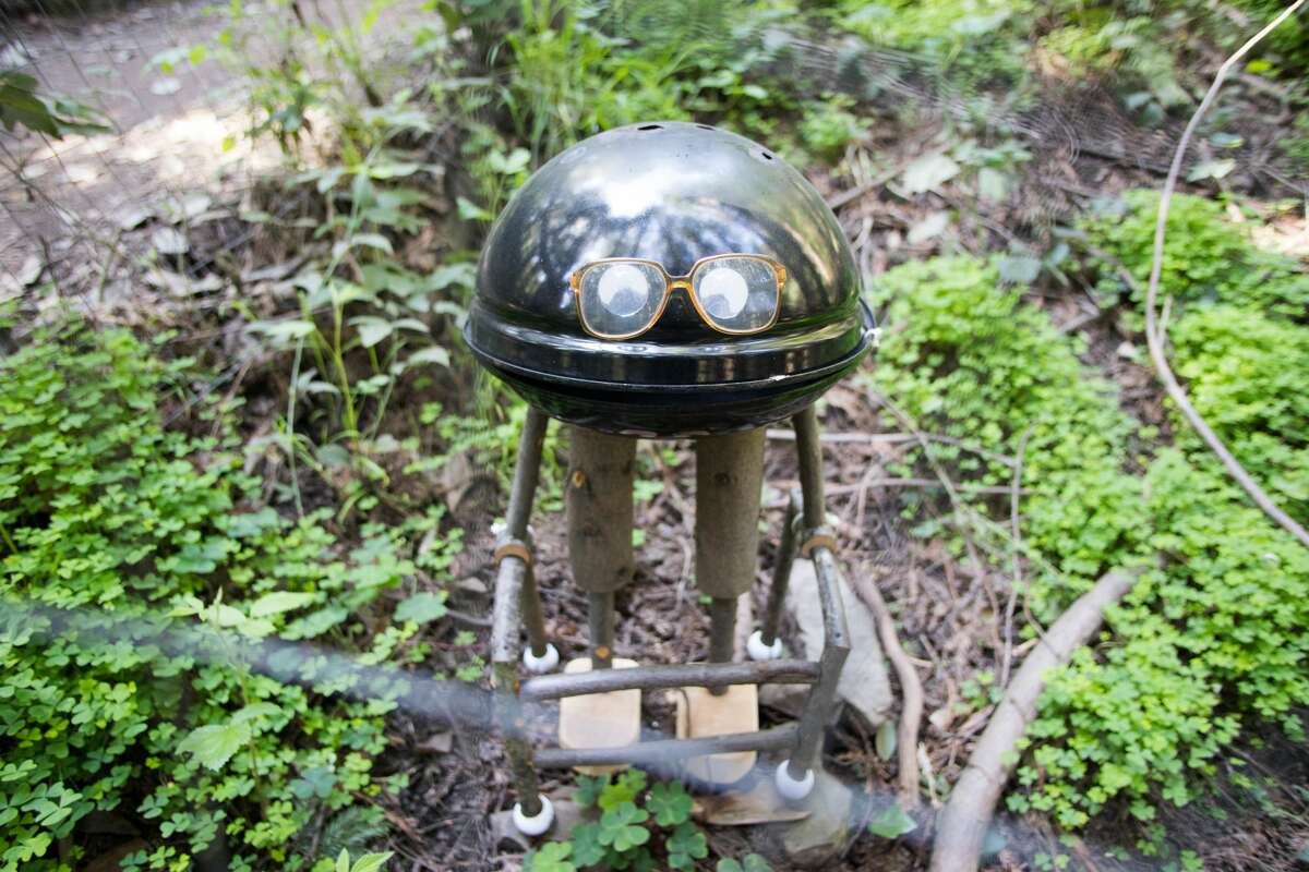 Grandpa, of the trolls along the Bridgeview Trail, on March 31, 2021, in Oakland, Calif.