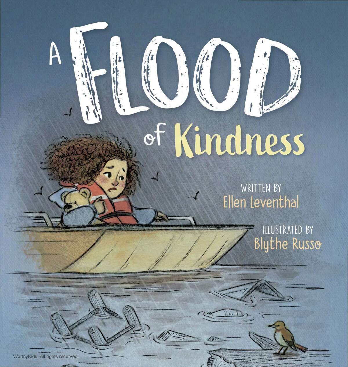 Author and educator Ellen Leventhal's latest book A Flood of Kindness will be released on April 13. Leventhal is planning a virtual book launch event with Brazos Bookstore on April 24.