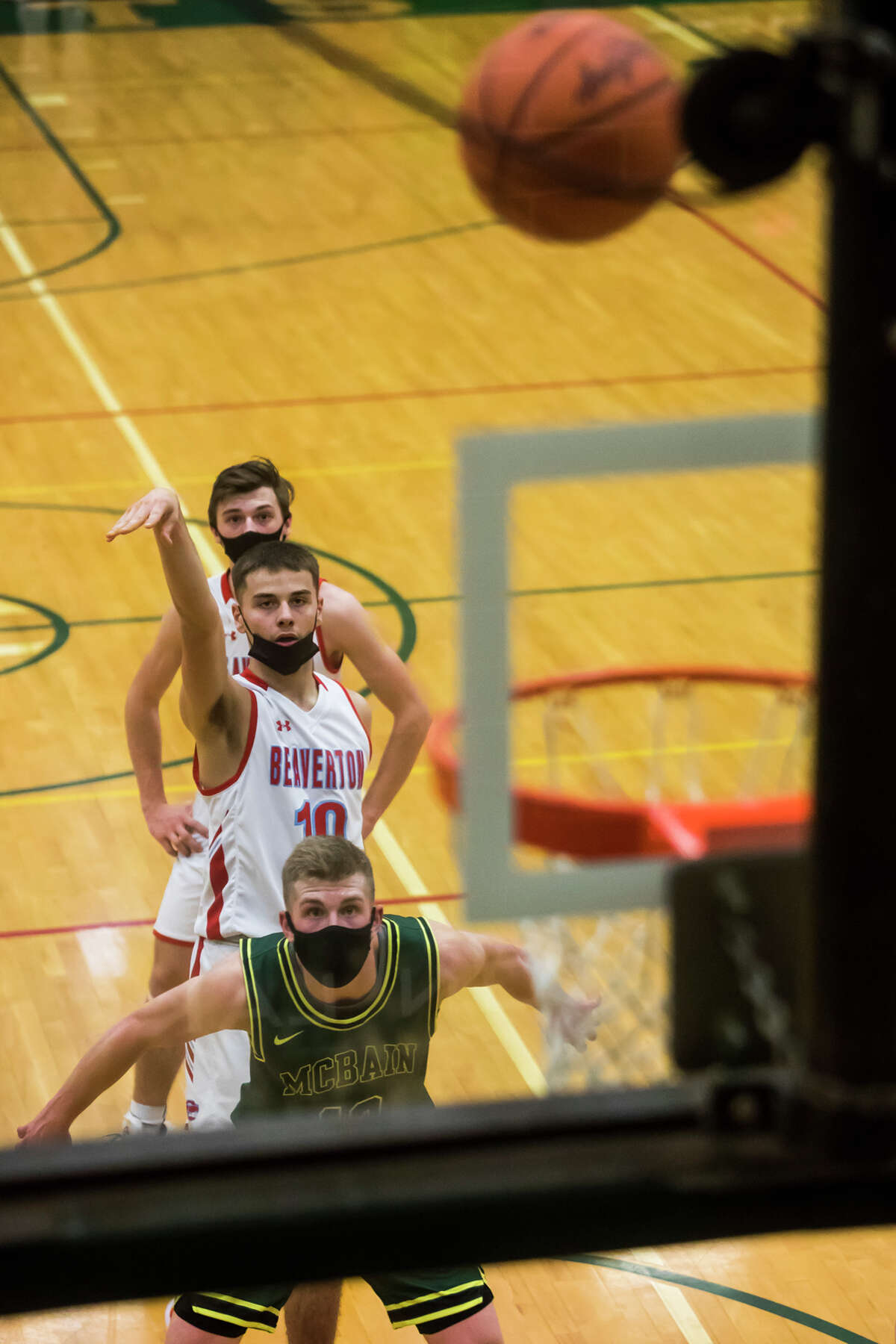 Beaverton High School vs. McBain High School boys' basketball regional