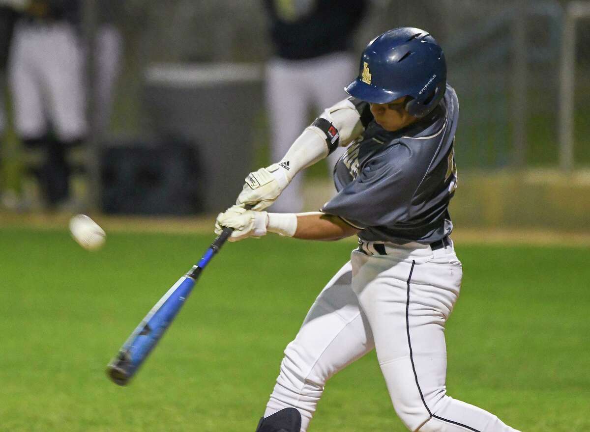 Alexander High School’s Marco Villanueva went 1 for 2 with two RBI’s in the Bulldogs’ win over Del Rio on Friday night.