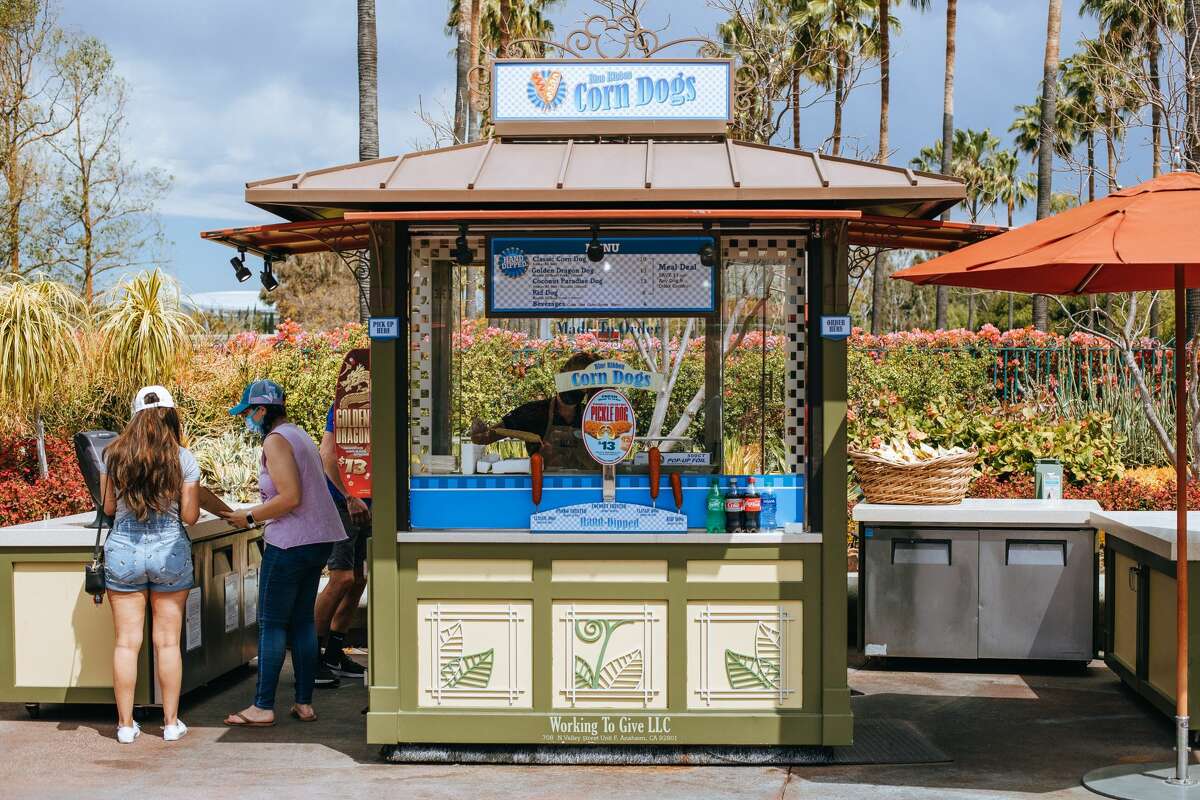 Blue Ribbon Corn Dogs is owned by a company that donates 50 percent of its proceeds to charity.