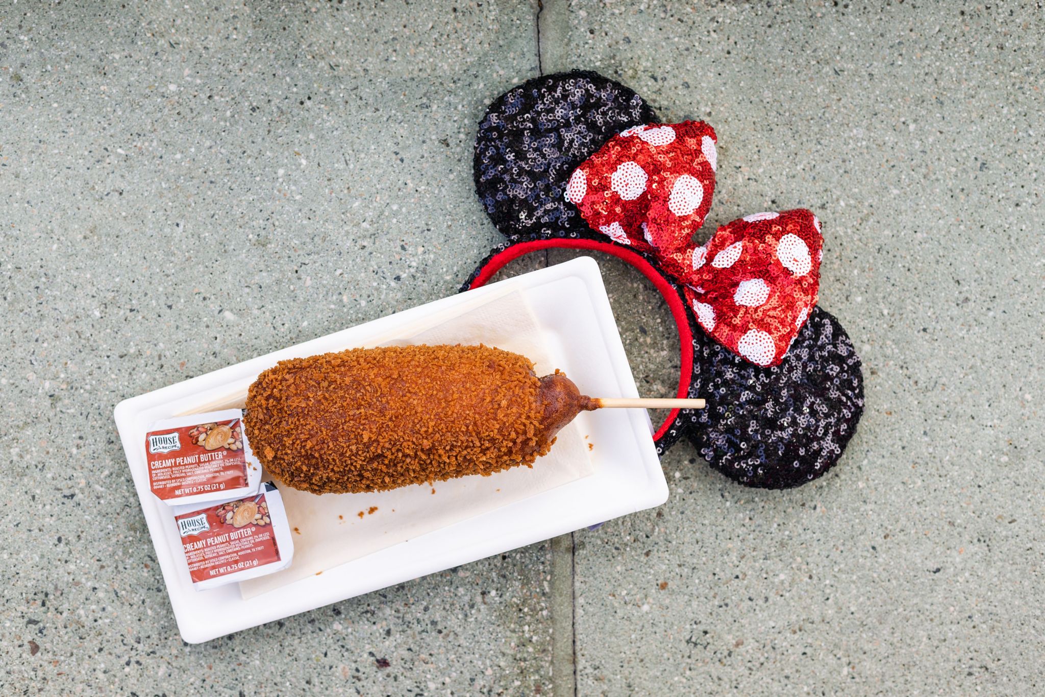 We tried the Disneyland fried pickle corn dog that's taking the