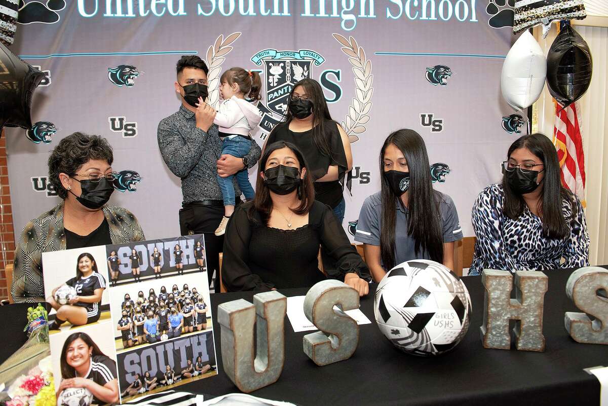 United South senior Nancy Castañeda signed with William Penn University to continue her soccer career.