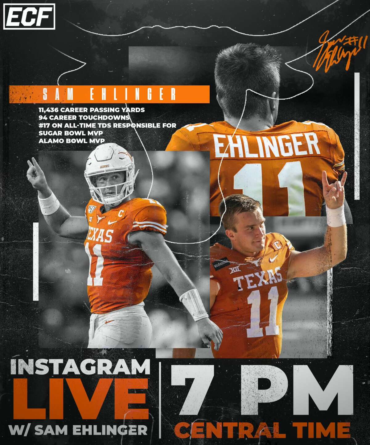 Elite College Football has grown their audience with player and coach interviews, all on Instagram Live.