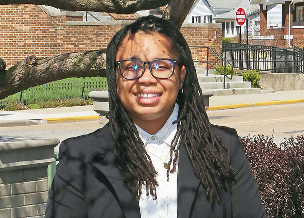 Caneé Brown started her job as coordinator of the Edwardsville Parks and Recreation Department in mid-March.