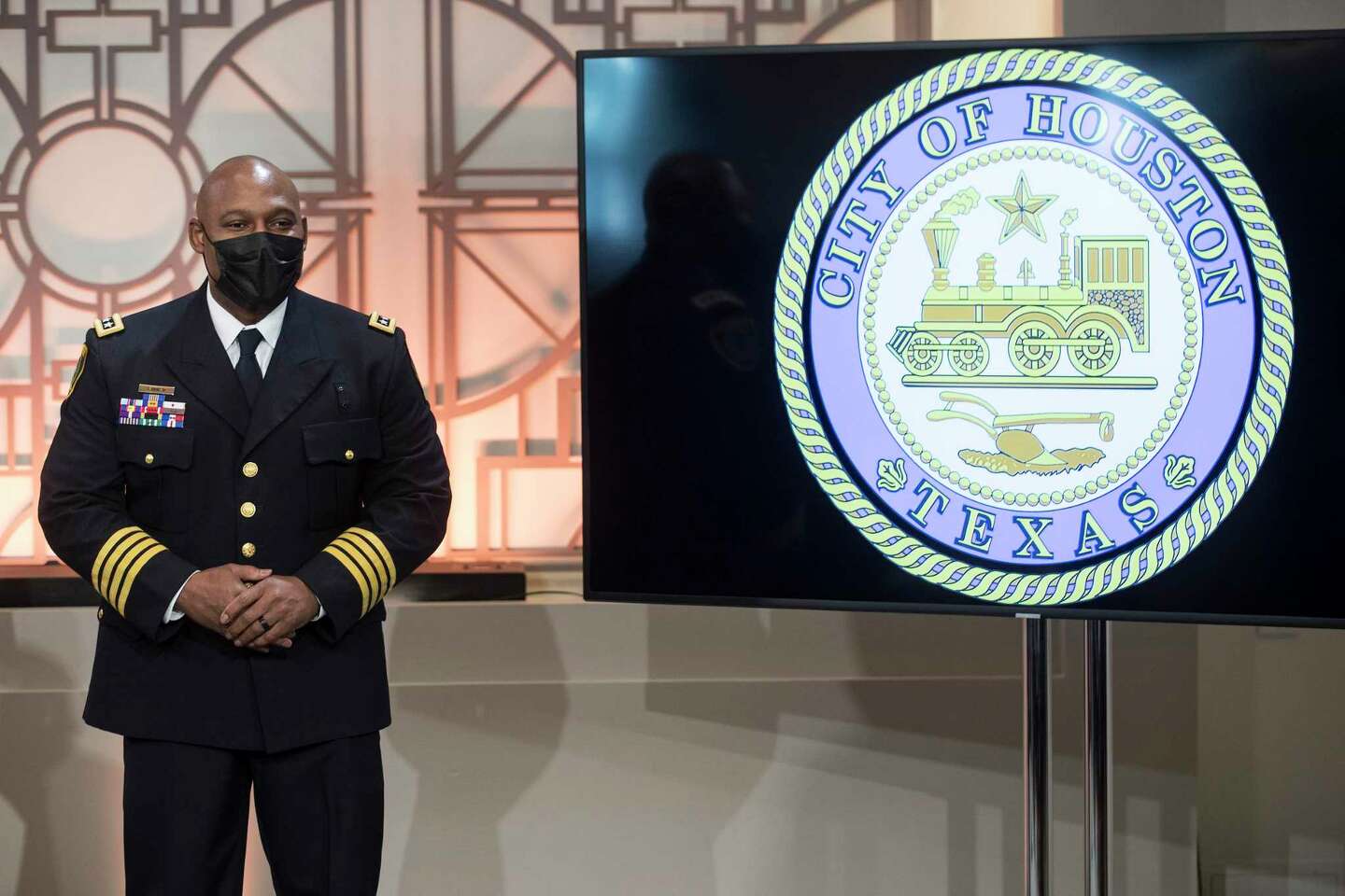 Troy Finner Sworn In As Houston Police Department's New Chief