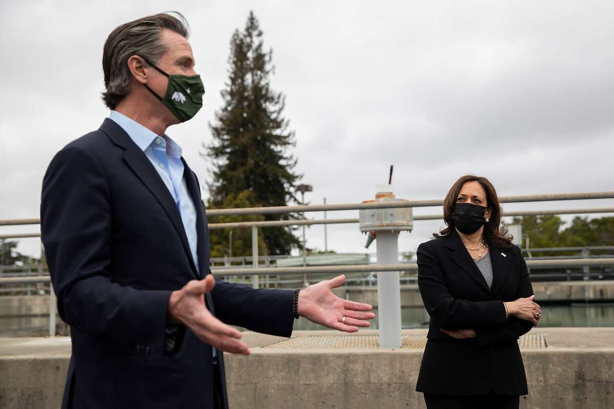 Kamala Harris Promises White House Support For Gavin Newsom In Recall ...