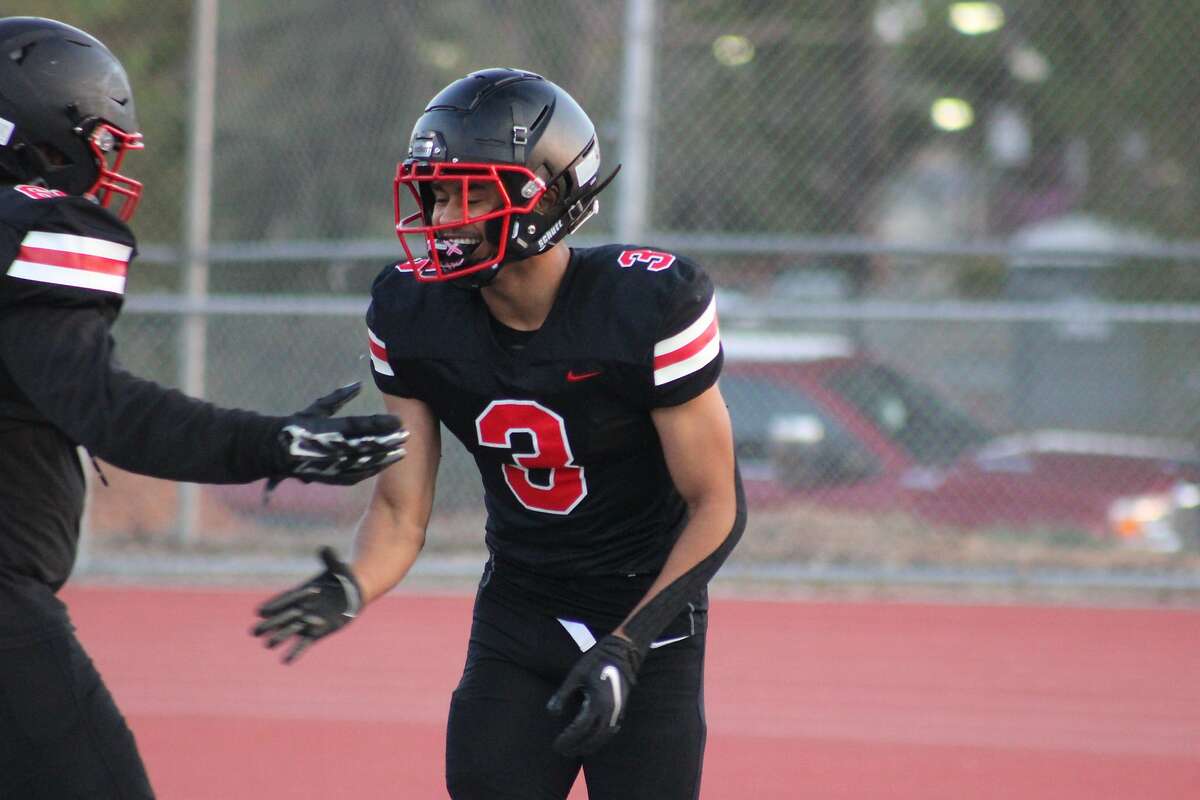 DJ Johnson - who caught three passes for 119 yards and two touchdowns against Moreau Catholic-Hayward - and his James Logan-Union City teammates made the biggest jump in The Chronicle's rankings this week, move up six to No. 19.