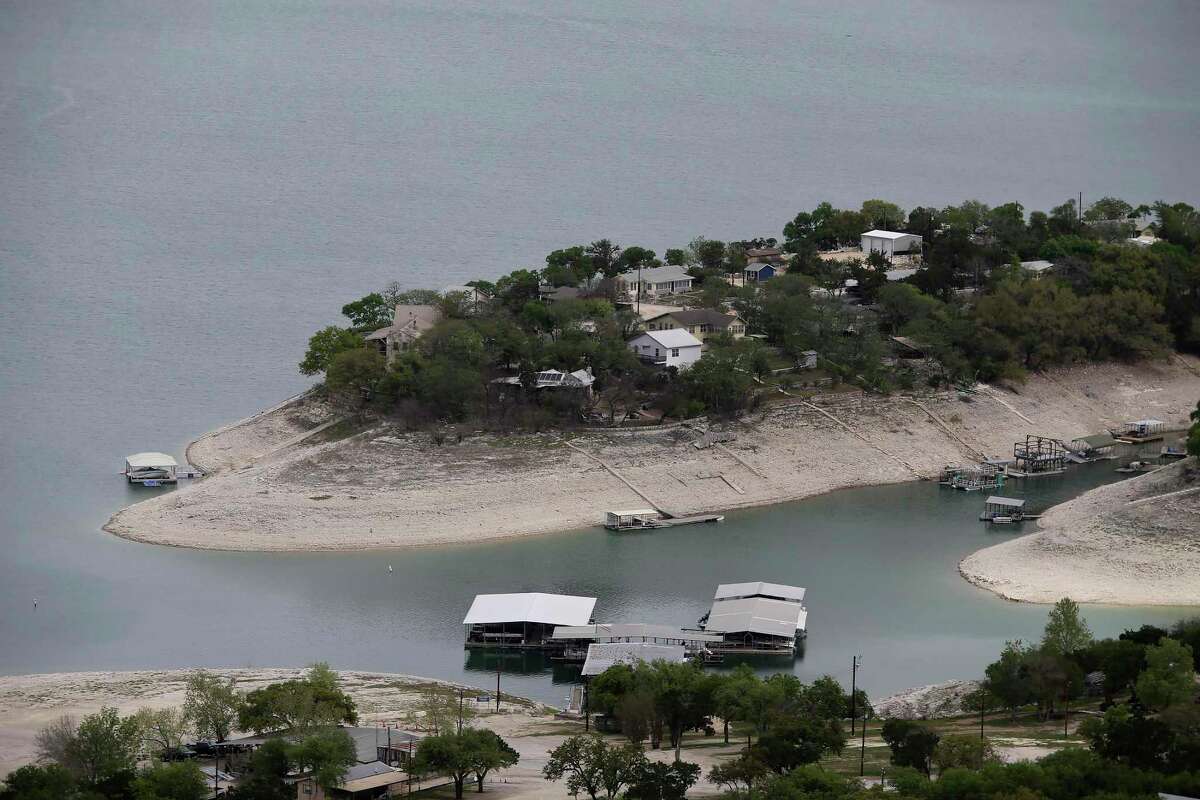 New photos show withering Medina Lake as San Antonio watering